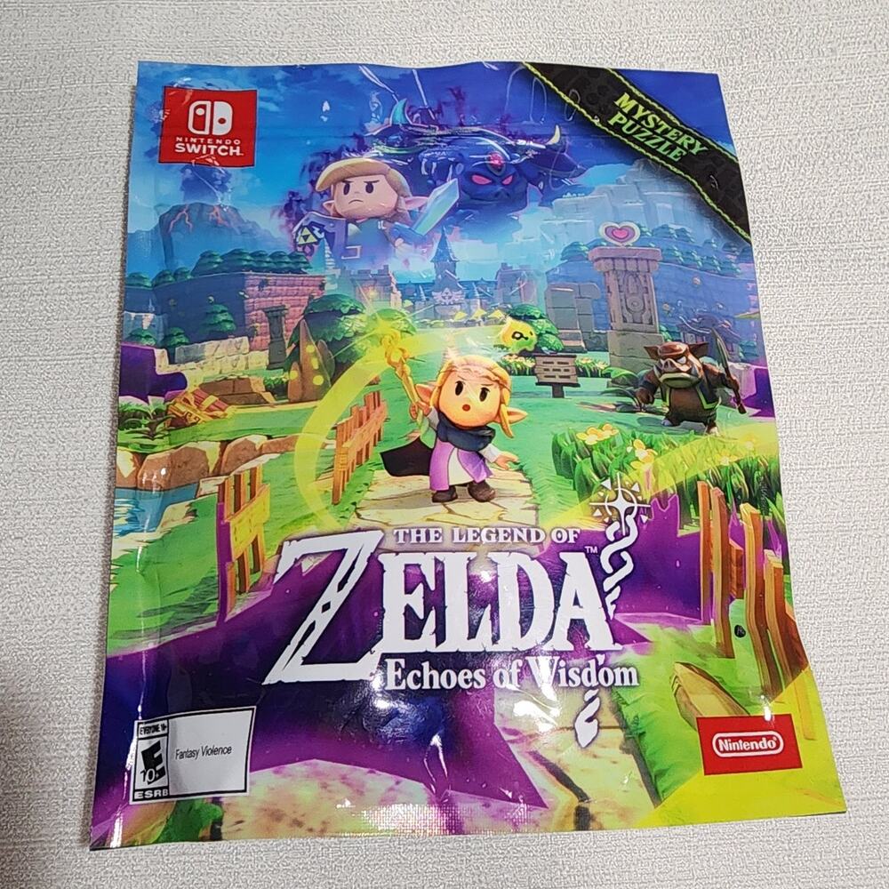 The legend of Zelda echoes of wisdom mystery puzzle